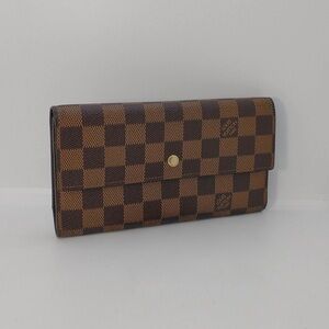 Louis Vuitton Damier Ebene Sarah Wallet